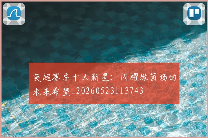英超赛季十大新星：闪耀绿茵场的未来希望_20260523113743